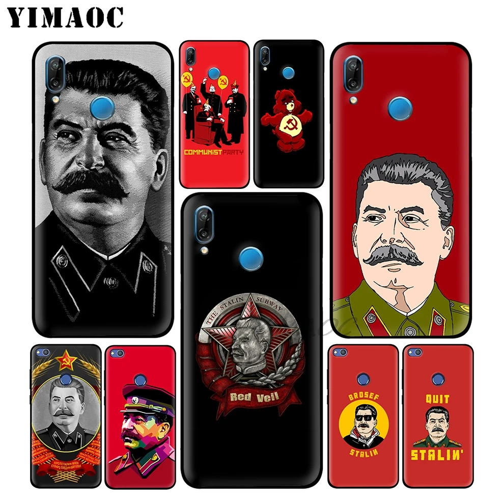 Главнокомандующем русской армии Сталин мягкий чехол для huawei Honor Коврики 20 9X