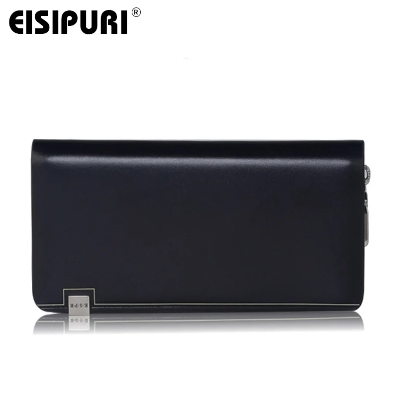 Luxury Brand Genuine font b Leather b font Men Wallets Business Men Clutch Bags Casual Male