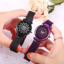 2019 Luxury Watch Women Fashion Brand Rose Gold Ladies Dress Wrist Watches Magnet Mesh Steel Waterproof Clock Women Montre Femme 2019 Luxury Watch Women Fashion Brand Rose Gold Ladies Dress Wrist Watches Magnet Mesh Steel Waterproof Clock Women Montre Femme