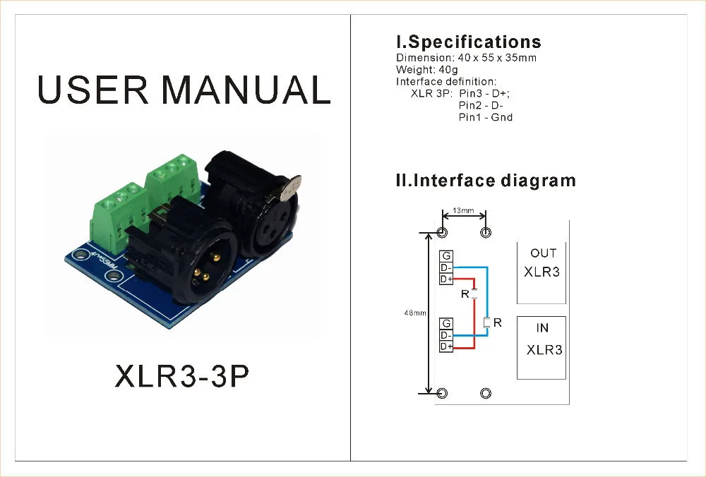 1 шт./лот XLR3-3P XLR до 3P DMX512 РЕЛЕ Светодиодный разъем использовать для DMX 512 светодиодный контроллер декодера