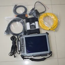 Hot! 2017.12v Newest ICOM A2 For BMW ICOM A2 NEXT A+B+C New Generation ICOM A2 diagnostic & programmer ix104 tablet i7cpu 4G RAM