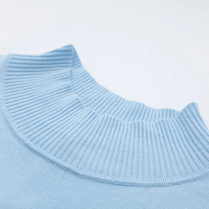 SEMIR Womens Sweater 2018 Winter Tops Turtleneck Sweater Women Thin Pullover Jumper Knitted Sweater Pull Femme Clothing