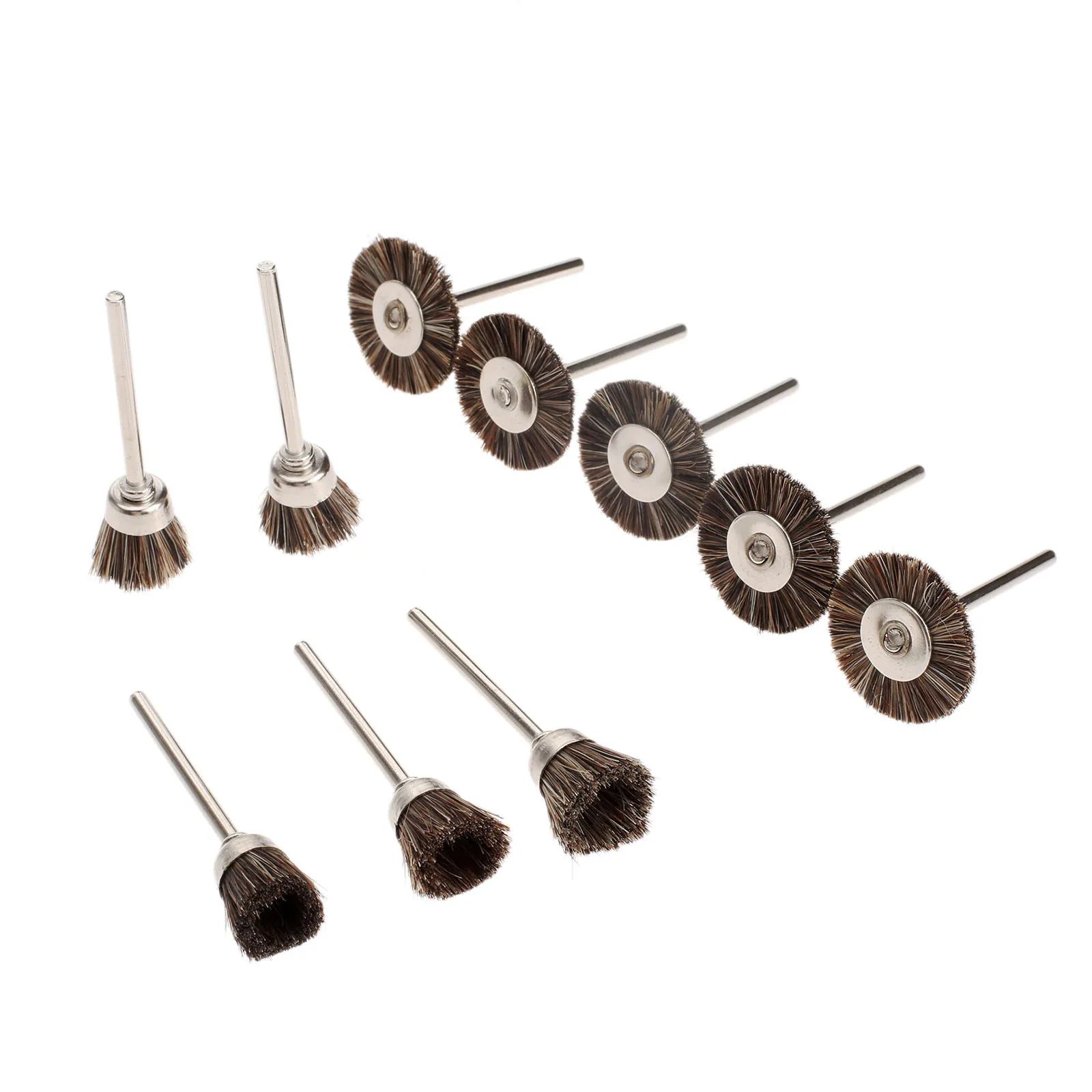 Аксессуары Dremel для полировки колес 10 шт. набор кистей вращающиеся инструменты