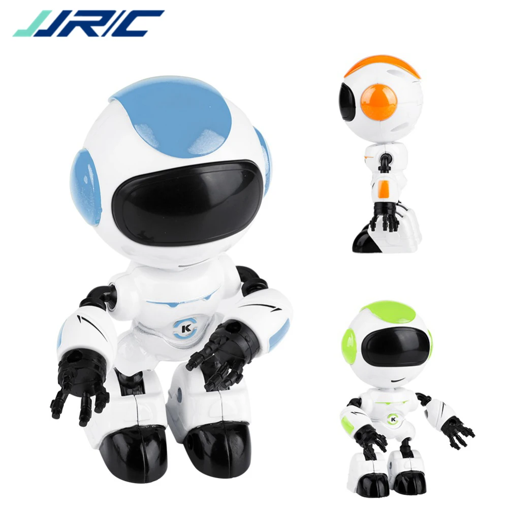 JJRC R8 Touch Control LED Eyes RC Robot Smart Intelligent Voice DIY Body Gesture Model Toy Touch Sensing Head Voice Interaction