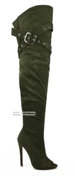 army green winter boots