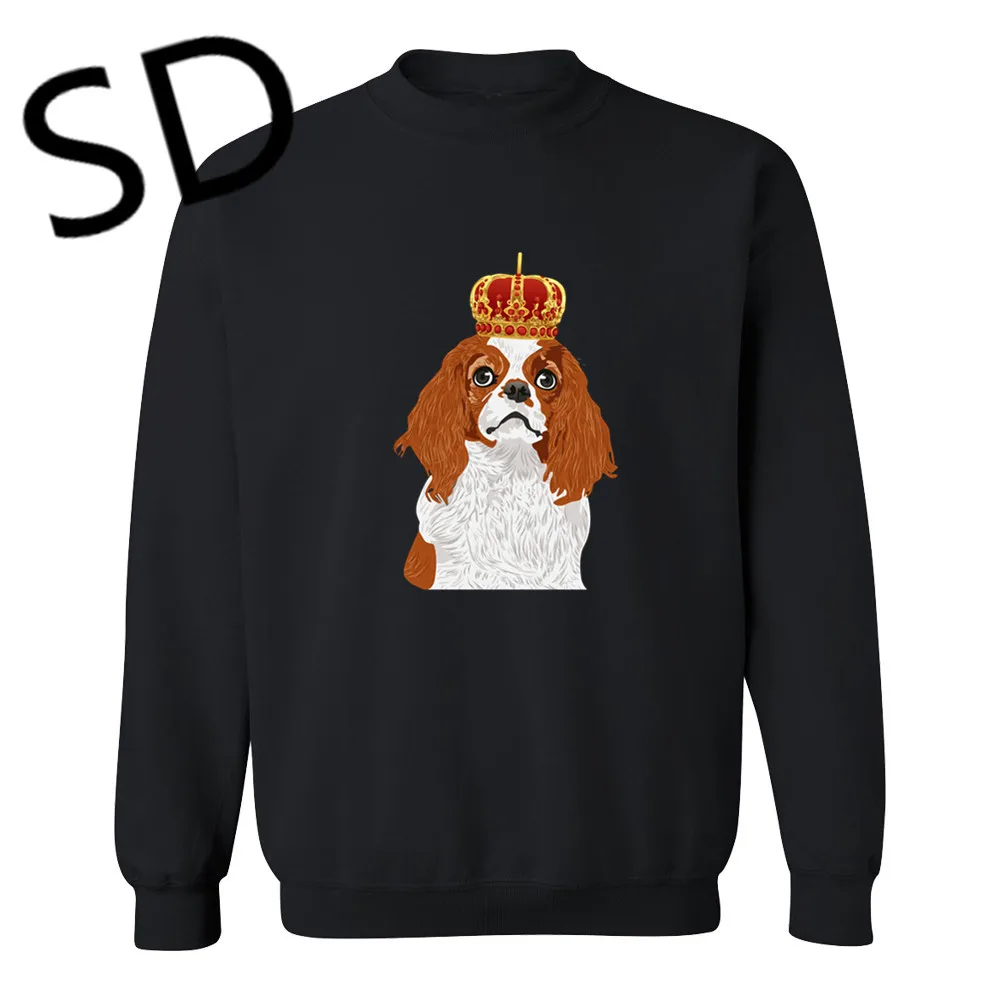 

Dropshipping 3D Hoodies Men Cavalier King Charles Spaniel for Dog Lovers Sweatshirt Men moletom masculino Family hoodie Tops