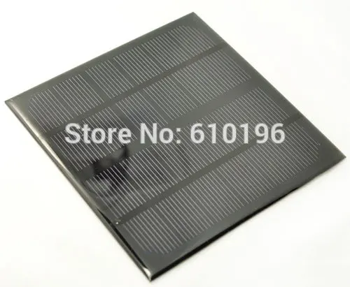 

5PCS/LOT 6V 3W Monocrystalline Photovoltaic Solar Panels Generate Electricity Mini Rechargeable For Lithium Battery Components