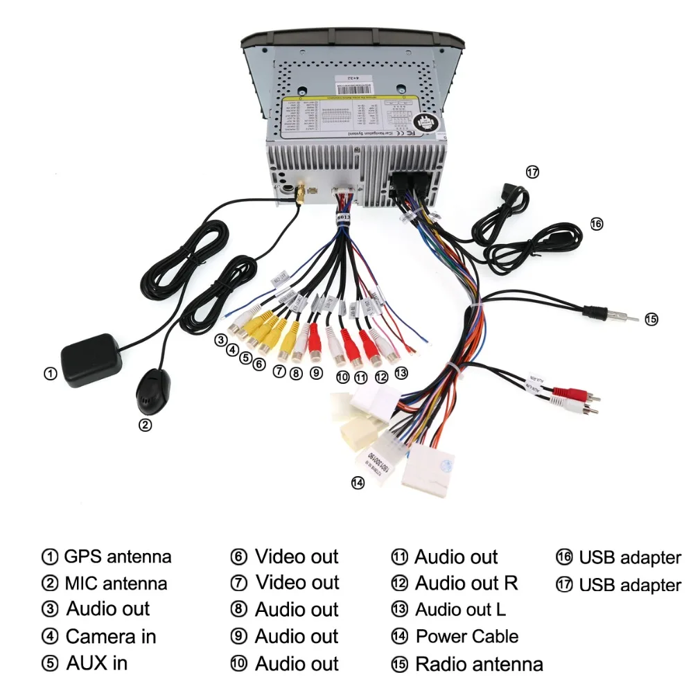 Aotsr Android 9 0 автомобильный DVD плеер GPS навигация для Toyota Avensis 2002 2008 радио мультимедиа