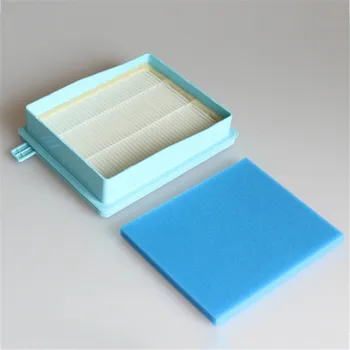 

1PCS paper Vacuum Cleaner FC8470 FC8471 FC8472 Fc8634 Blue&white Mesh Hopa Filter Hai Pa filter