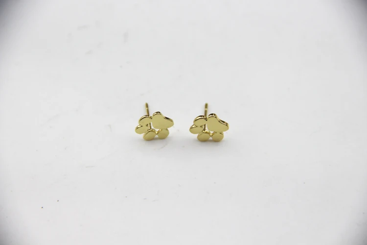 

ZRM Hot Creative Paw Claw Dogs Kitten Cat Earrings Feet Footprint Earrings Jewelry Lovers Valentine's Day and Christmas