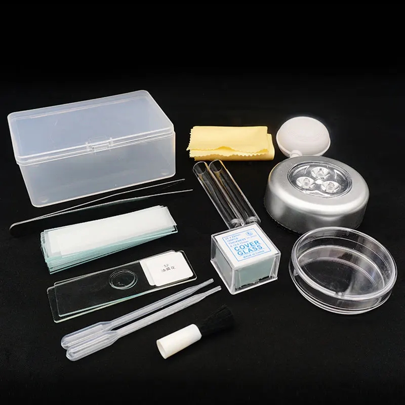 Microscope Accessories Set specimen making biological experiment