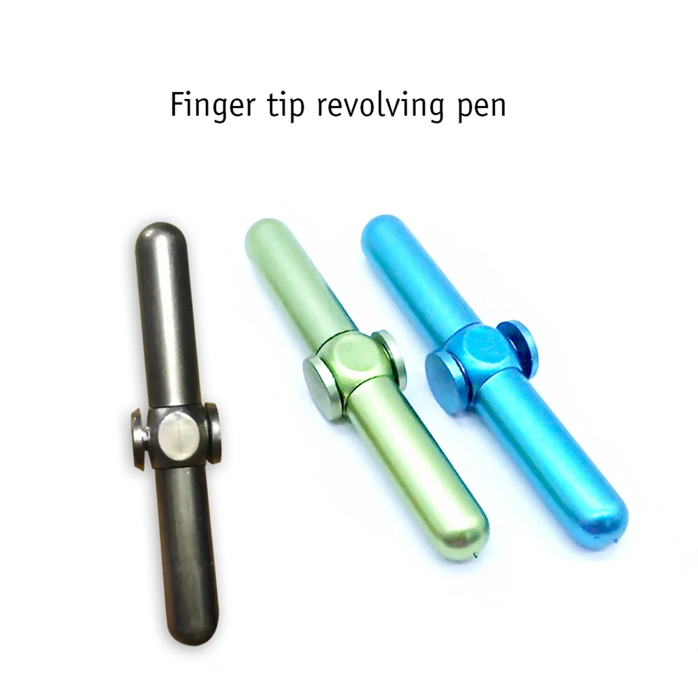 Новый кончик пальца Вращающаяся ручка ручной Спиннер Спиннеры от стресса игрушки металл ручка для пенспиннинга тревога снятие стресса