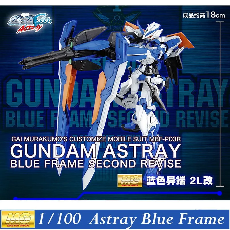 MG Hobby Telaio Revise1/100 di Action Sconto Daban IOW Blu MBF-P03R Health Modello giocattoli Kit Seconda Gundam Figures robot Astray Natural Assemblato plastica di oggi ventilatori 2 MG Hobby Telaio Revise1/100 2