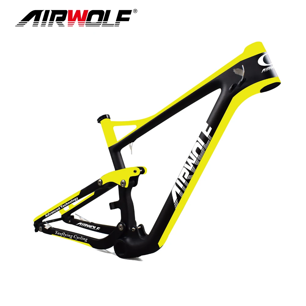 Airwolf новейший велосипед Enduro 29er полная подвеска углеродная MTB рама с дисковым