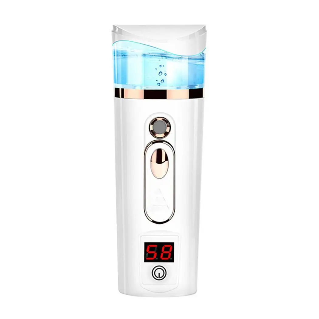 

Nano Mist Spray Humidifying Beauty Instrument Water Meter Skin Moisture Test Emergency Charging Treasure Spray Facial Skincare