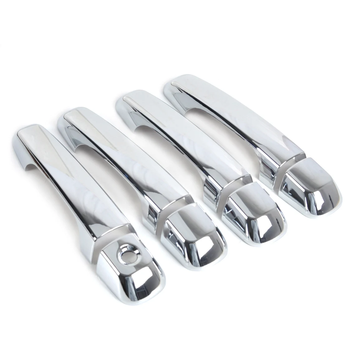 

CITALL 8Pcs Car Chrome Door Handle Cover Trim fit for Toyota Land Cruiser Prado J 150 FJ150 2010 2011 2012 2013 2014 2015 2016