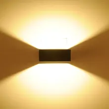 8 Вт светодиодный настенный светильник водостойкий IP54 крыльцо огни современный светодиодный настенный светильник двор садовое уличное освещение Бра Buitenverlichting