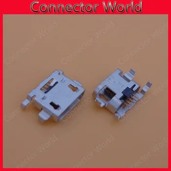 

10pcs/lot Charger charging port micro mini usb jack socket Connector replacement repair parts dock plug 5 pin for ZTE Blade L3