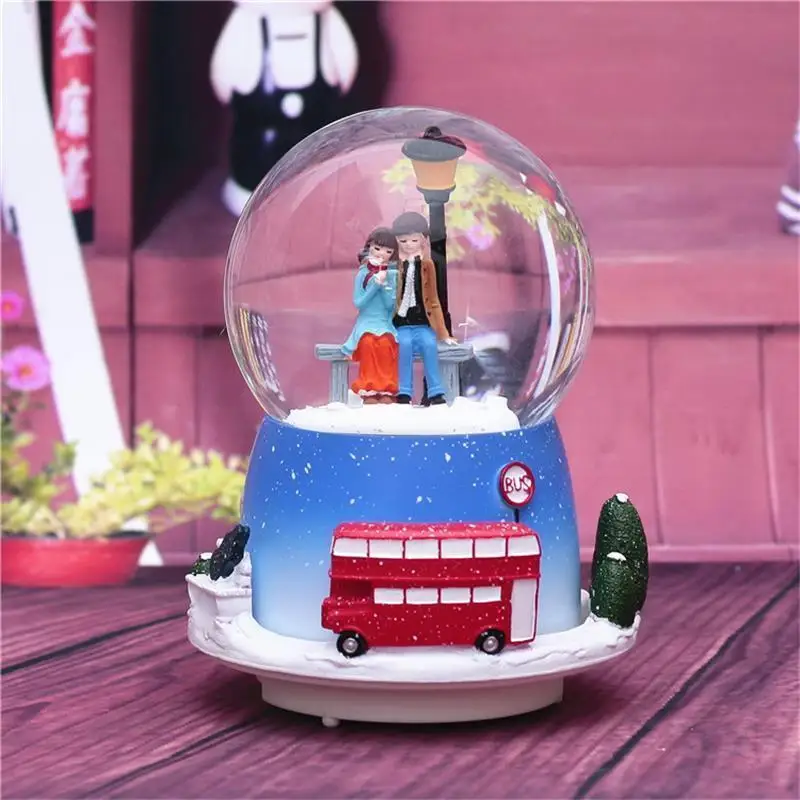 Музыкальная музыкальная шкатулка Carrusel Musicali Muziekdoos Snow Globe Caja De Musica Carousel Boite A Musique Music