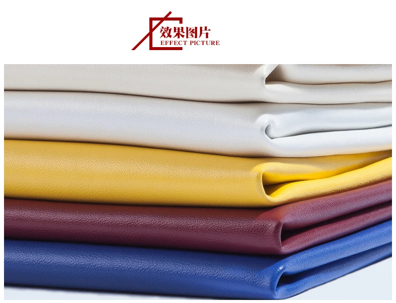 Clothing PU Faux Leather Fabrics P 10