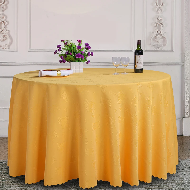 WLIARLEO New Tablecloth Red Oilproof Dining Table Cloth Restaurant