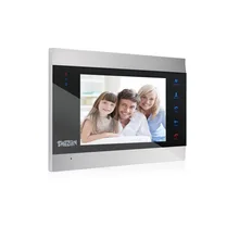 Tmezon-Teléfono para puerta de vídeo, Monitor individual de 7 pulgadas (necesita trabajar con Tmezon, unidad exterior, no funciona solo)