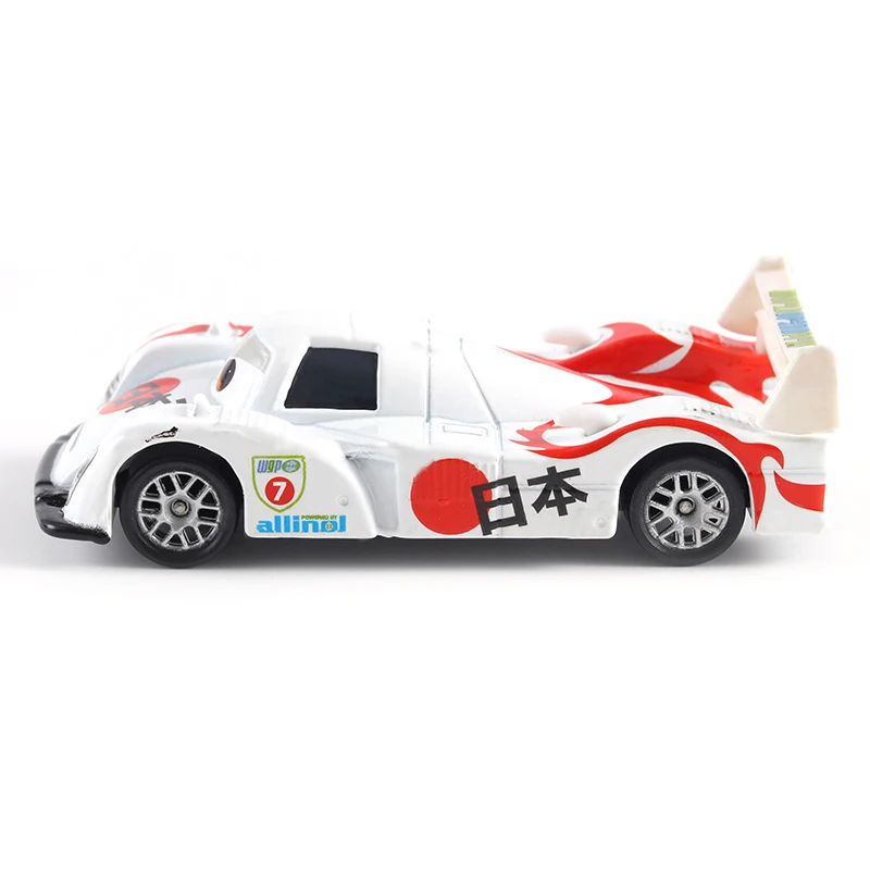 Машинки Disney Pixar Cars 2 Carnival Racers Shu Todoroki металлические Литые игрушечные машинки 1:55