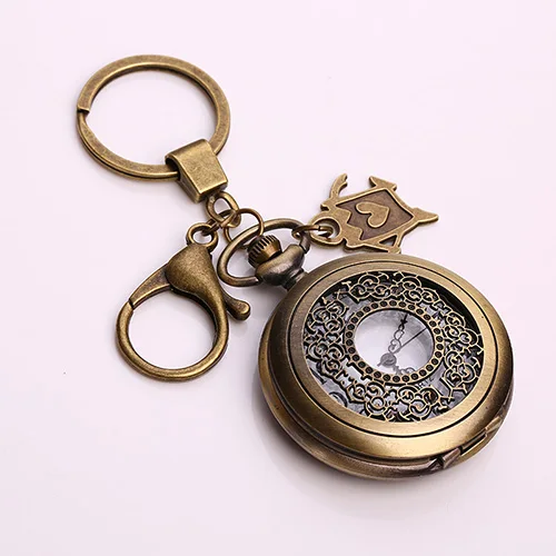 Buy Katu Vintage Metal Big Pocket Watch Keychain