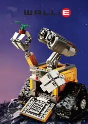 Gusug 16003 идея Робот WALL E здания Конструкторы кирпичи Игрушечные лошадки для детей ВАЛЛ-подарки на день рождения