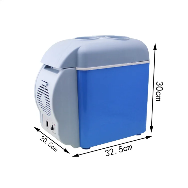 7.5L Мини-Автомобильный холодильник, многофункциональный двухрежимный охладитель, подогреватель, контроль температуры, автомобильный холодильник для домашнего использования в путешествиях