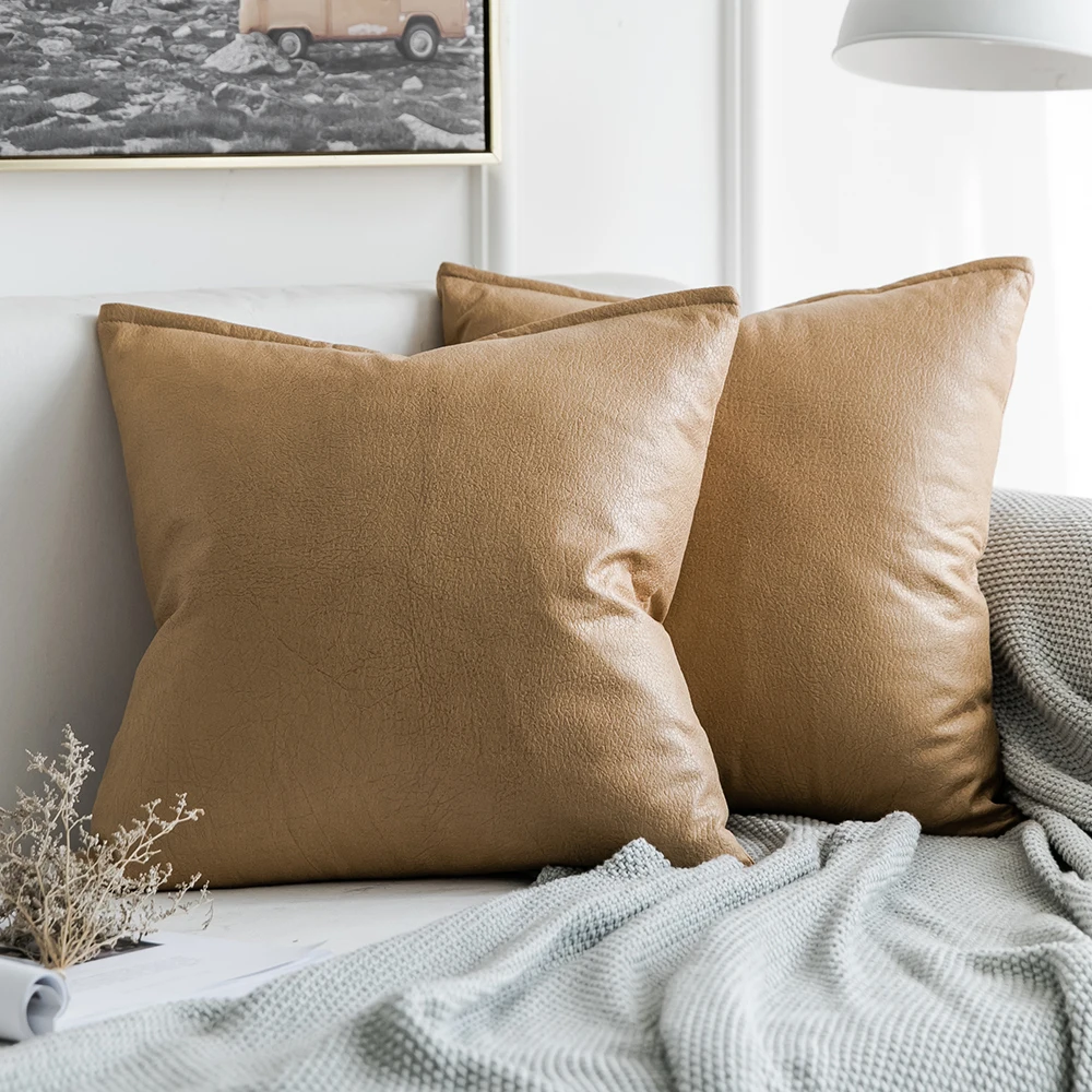 

Decorative Soft Suede Modern Pillow Cover Square Luxury Cushion Case Durable Throw Pillow Cover Shell for Couch Sofa Bed