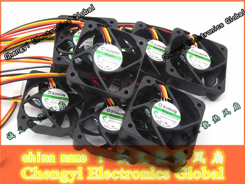 Бесплатная доставка Новый SUNON HA40101V4 D13U C99 12 в 0 8 Вт 4 см без шума Ультра тихий