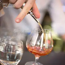 500 шт из нержавеющей стали спиртные напитки Вино Pourer поток бутылки вина Pour насадка с носиком DHL FedEx