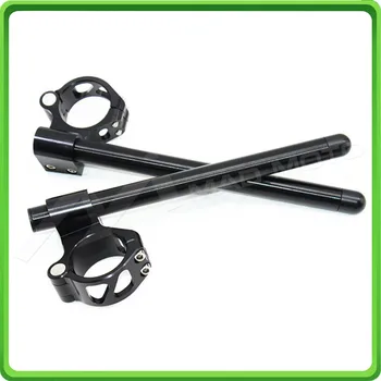 

37mm Clip-Ons Handlebar Riser 7/8" Raised Clip-on handle bars for Honda Suzuki Yamaha Kawasaki BK
