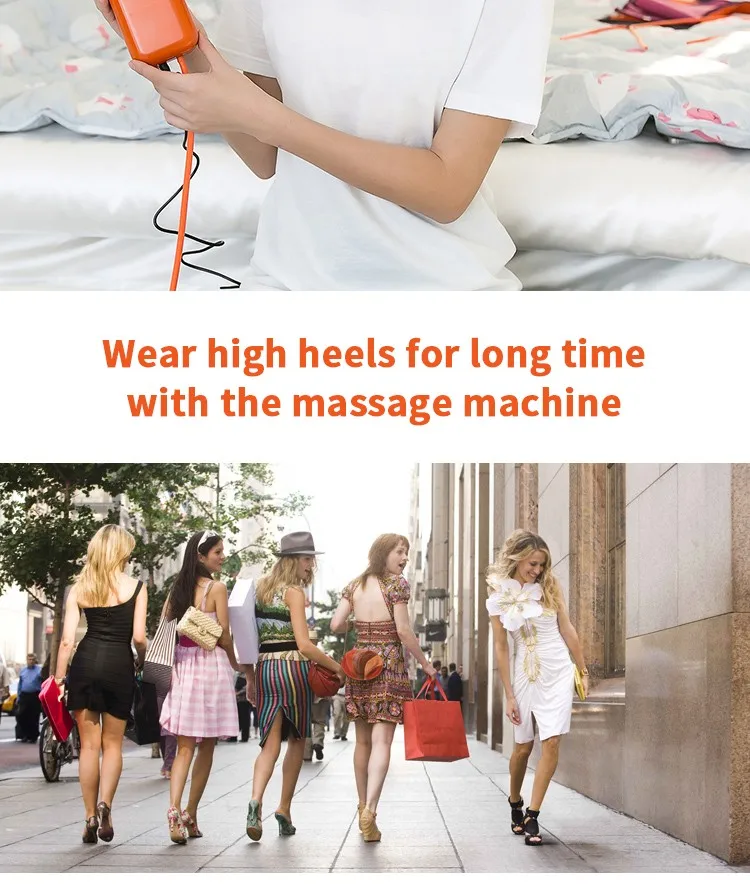 JinKaiRui Electric Circulation Leg Wraps Healthcare Air Compression Massager Foot Ankles Calf Therapy Slimming Relaxation Massj10