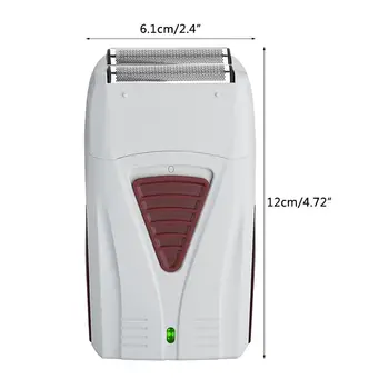 

USB Rechargeable Shaver Strong Dual-network Electric Shaver Portable Reciprocating Razor Charging Single Mesh Electric Razor For