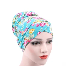 Шапки для взрослых и женщин с раком, шапка-тюрбан для выпадения волос, шапочка для химиотерапии, головной платок, растягивающийся Регулируемый Женский подарок, Весенняя мусульманская шапочка