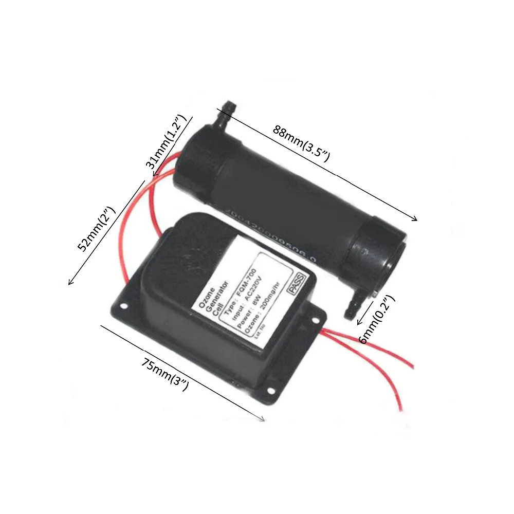 110V 220V кабина-озонатор генератор озона Китай запчасти генератора озона