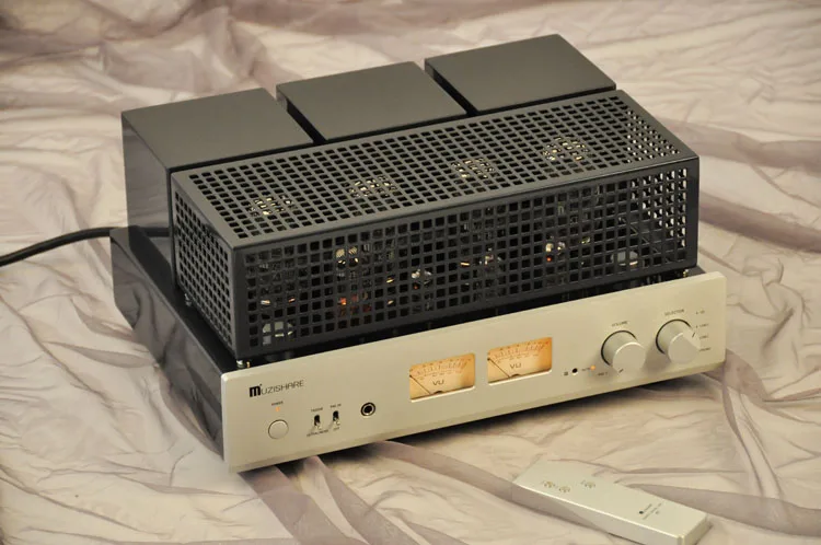 Новинка 2020 г. трубчатый Интегрированный усилитель MUZISHARE X7 Push pull Stereo KT88