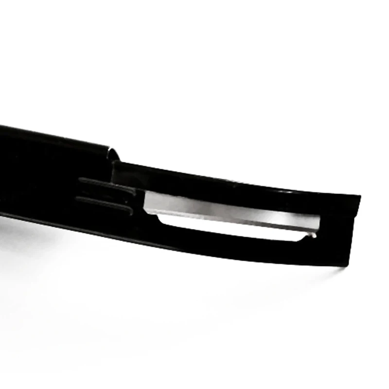JX-LCLYL 1pc New Black Safety Skiver Beveler Leather Blade DIY Leathercraft Cutting Tool