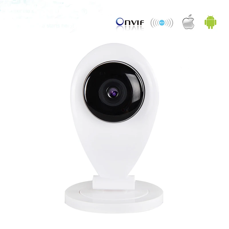 

720P HD IP Camera WiFi H.264 P2P ONVIF P2P Plug Play Wirelss Card TF Card Storage night vision Network