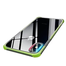 

Silicone Phone Case For iPhone X 6s 7 8 Fashion New TPU 2 in 1 Four Corners Anti Knock Soft Case For iPhone 6s 7 8 Plus Cover