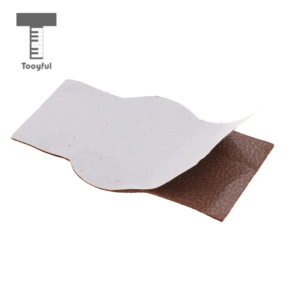 Tooyful Durable DIY Adhesive Cattlehide Erhu Anti-skid Pad Erhu Cushion Stage Accessory