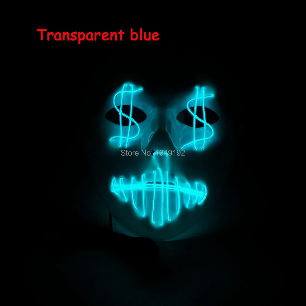 transparent blue