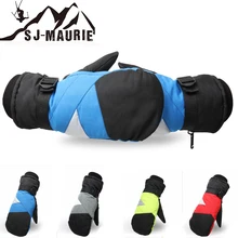 SJ-Maurie Guantes Impermeables Invierno Для женщин Для мужчин лыжные перчатки Спорт на открытом воздухе Велоспорт сноуборд Снегоход Мотоцикл перчатки