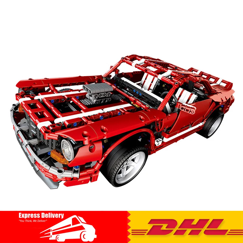 

XingBao 07001 Block 2000Pcs Creative MOC Series The 2014 Muscle Car Set children Educational Building Blocks Bricks Toys Model