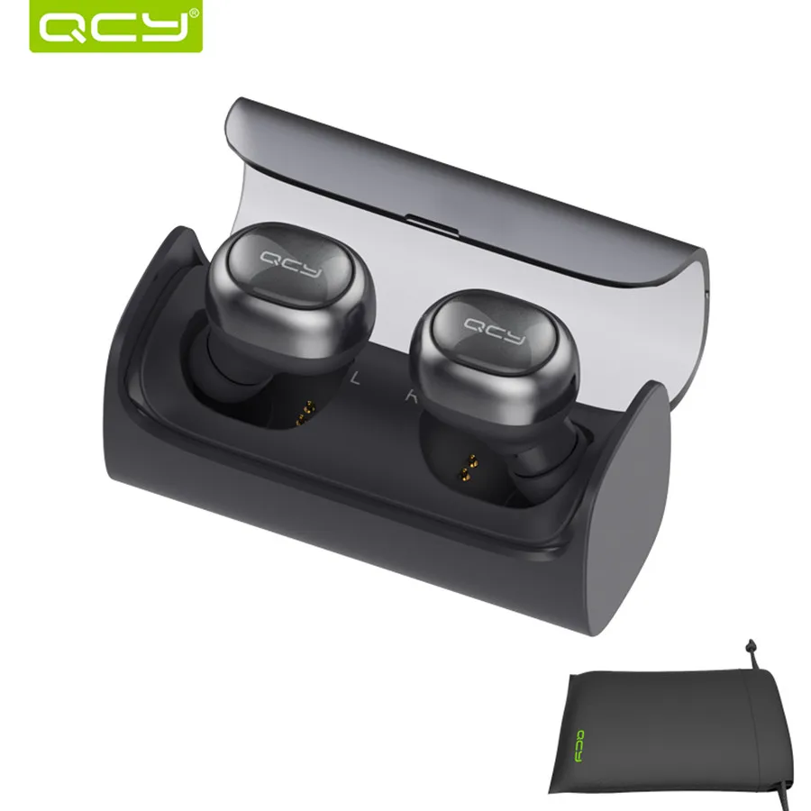 Qcy Q29 английский Бизнес Bluetooth Наушники мини Беспроводной стерео гарнитуры с