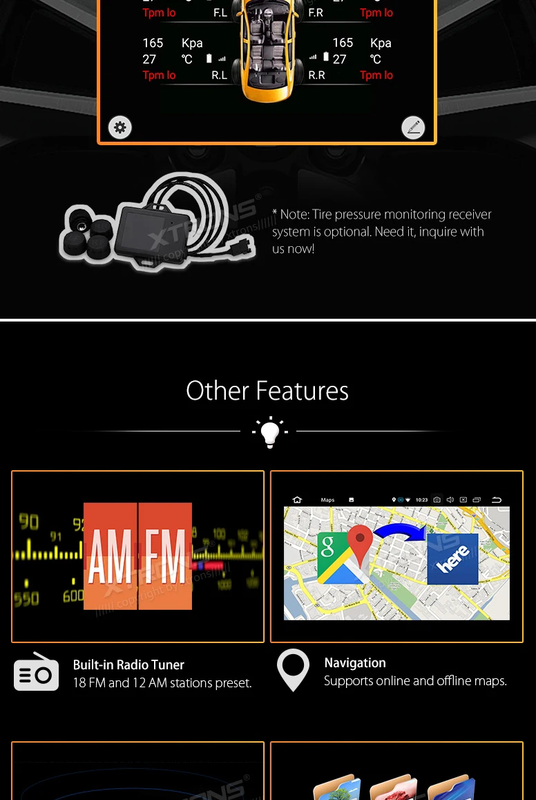 Perfect Android 8.0 Oreo OS 7" Car DVD Multimedia Navigation GPS Radio for Ford Focus II 2008-2011 & C-Max 2008-2011 & S-Max 2008-2011 11
