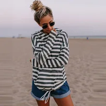 2019 Autumn Striped Printed Hoodies Sweatshirt Women Harajuku Patchwork Pullovers Casual Hooded Crop Top print varsity striped crop sweatshirt