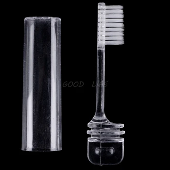 

Plastic Portable Folding Toothbrush Outdoor Travel Camping Foldable Teethbrush
